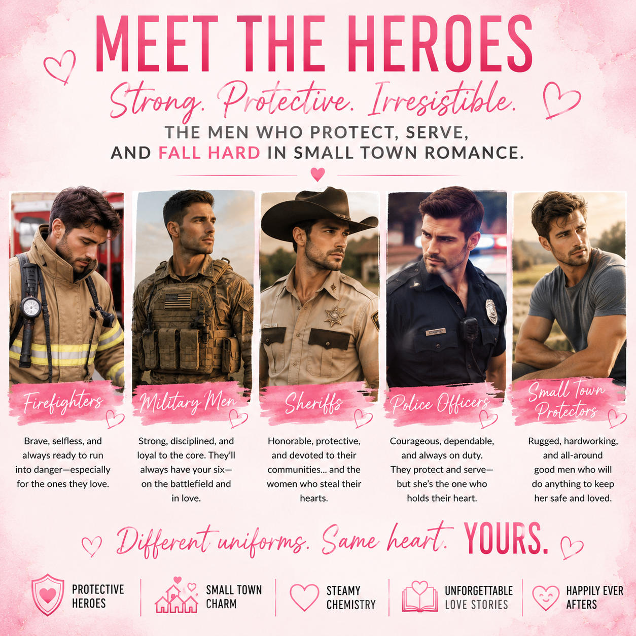 Protector Small Town Hero Ebook Bundle