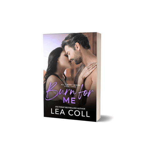 Burn for Me Signed Paperback