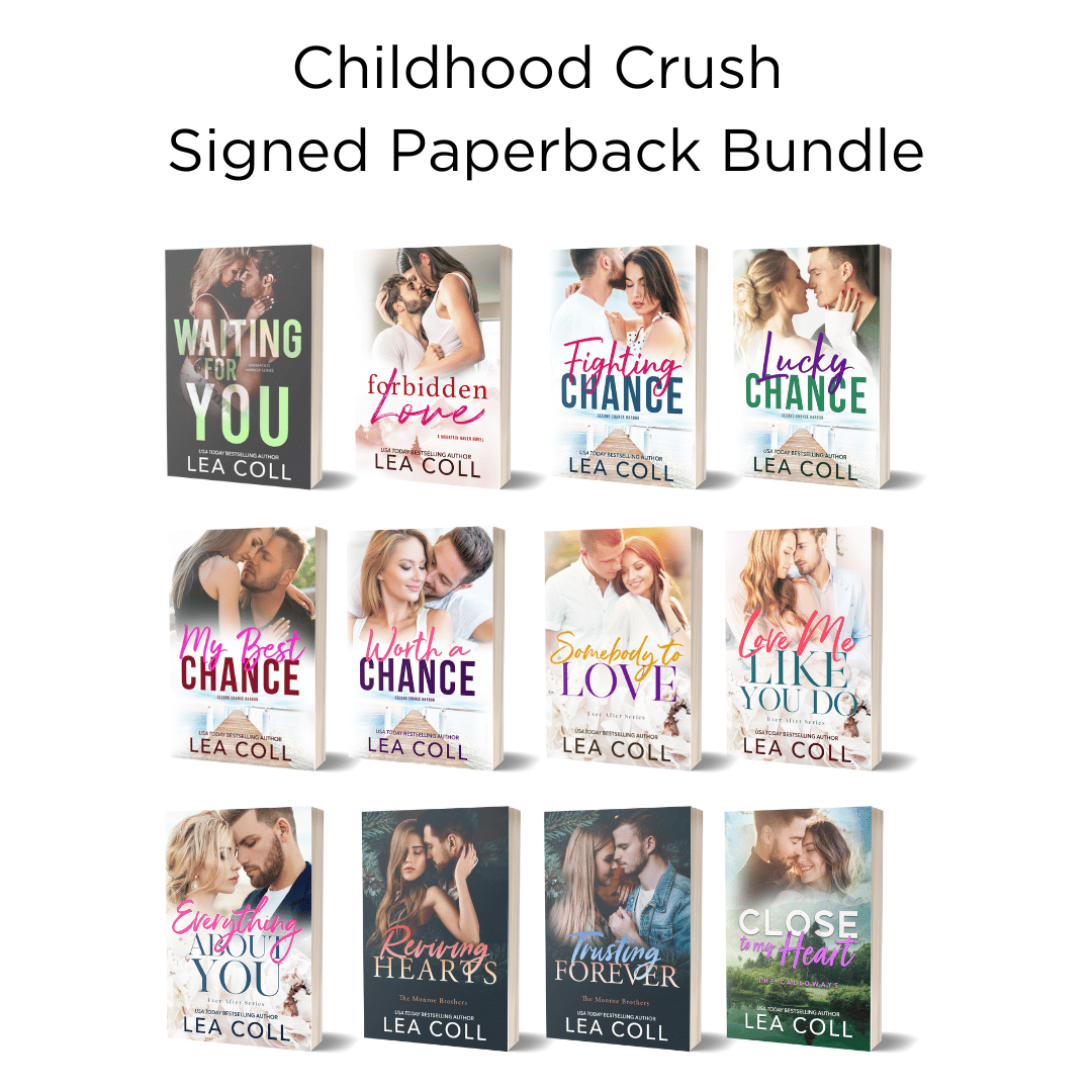 Childhood Crush Signed Paperback Bundle