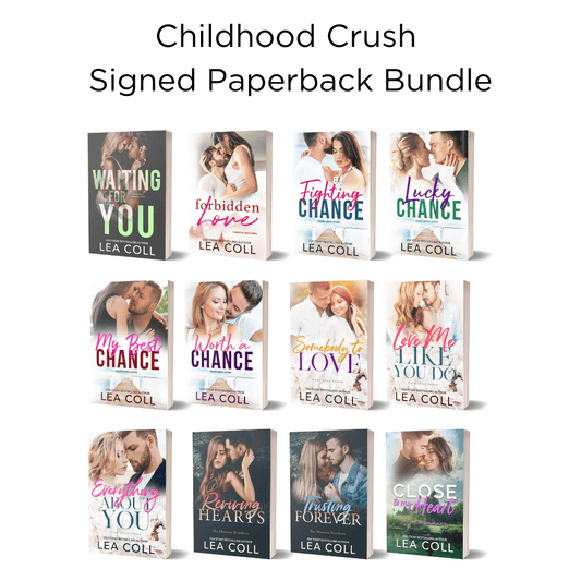 Childhood Crush Signed Paperback Bundle