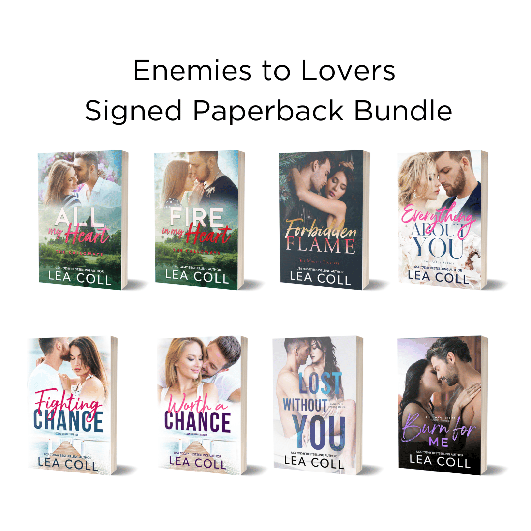 Enemies to Lovers Signed Paperback Bundle