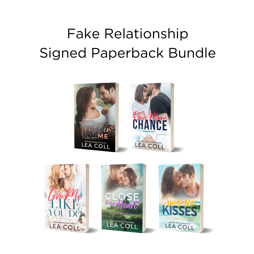 Fake Relationship Signed Paperback Bundle