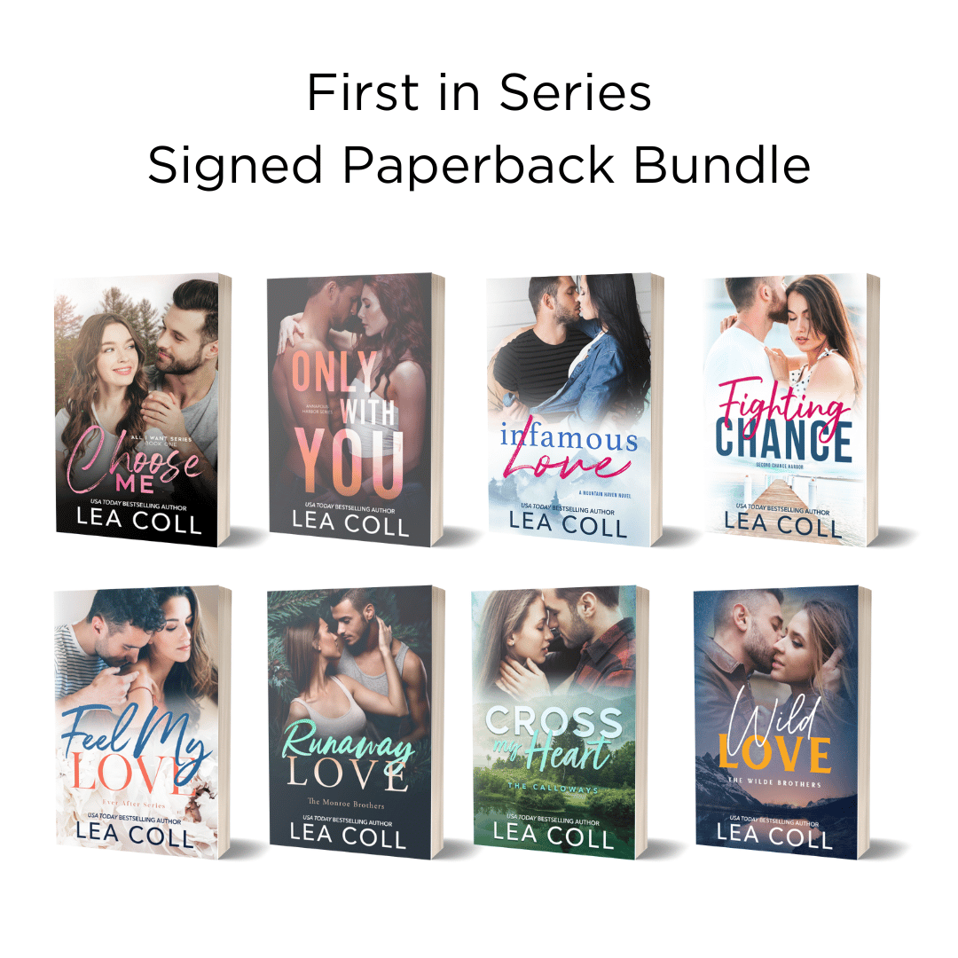 First in Series Signed Paperback Bundle