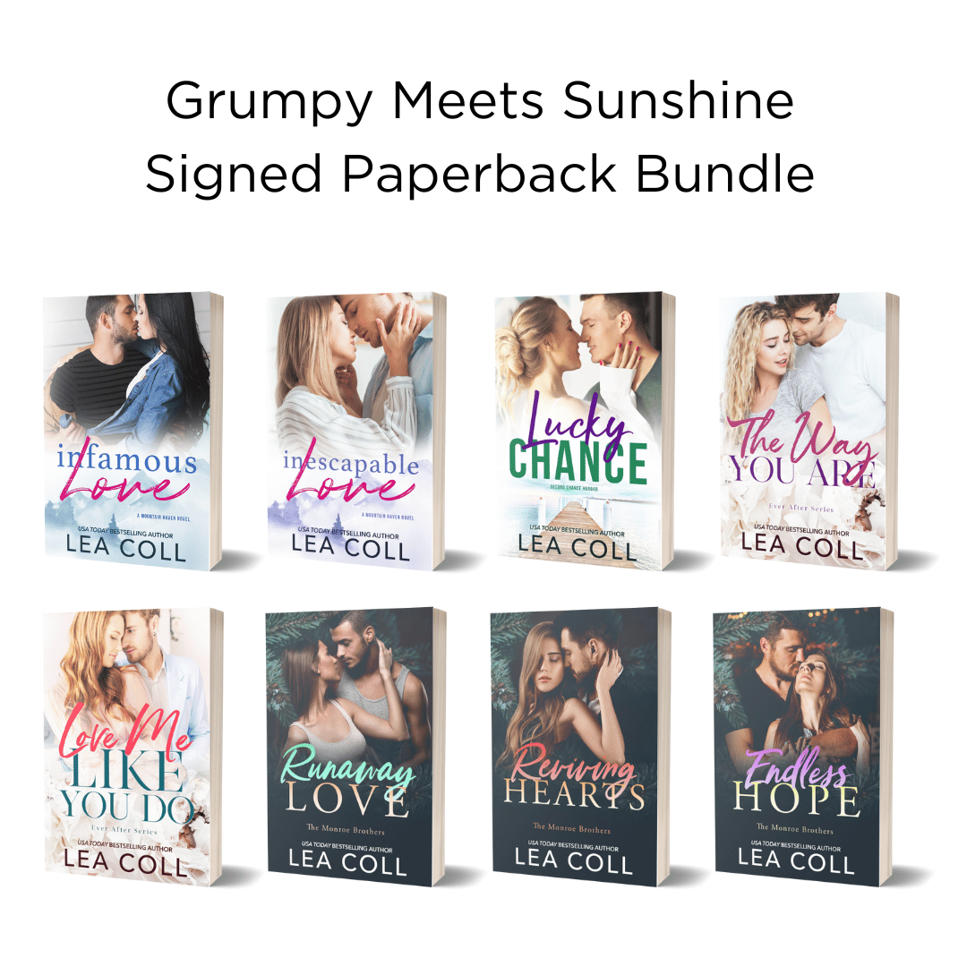 Grumpy Meets Sunshine Signed Paperback Bundle