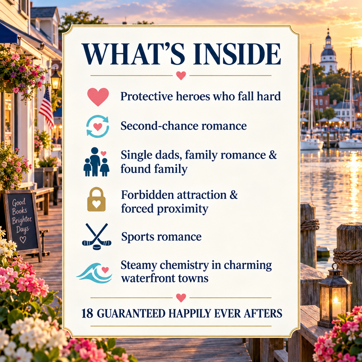Annapolis + Second Chance Harbor Mega Bundle — 18 Books