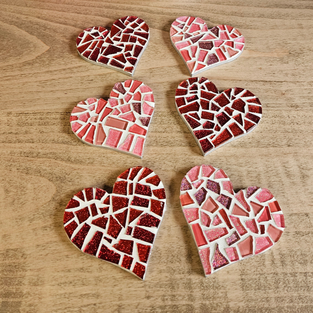 Glass Heart Mosaic