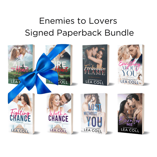 Enemies to Lovers Signed Paperback Bundle
