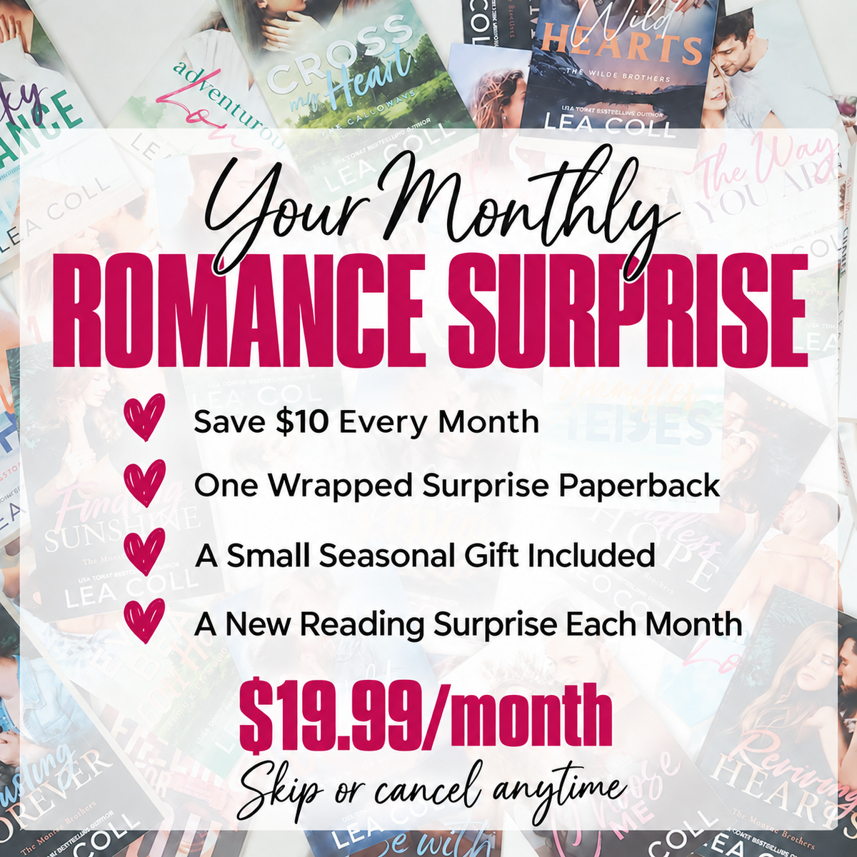 Blind Date with a Book Monthly Subscription