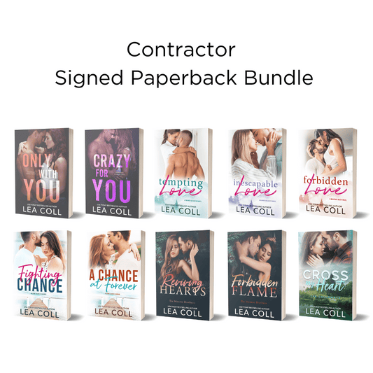 Contractor Signed Paperback Bundle