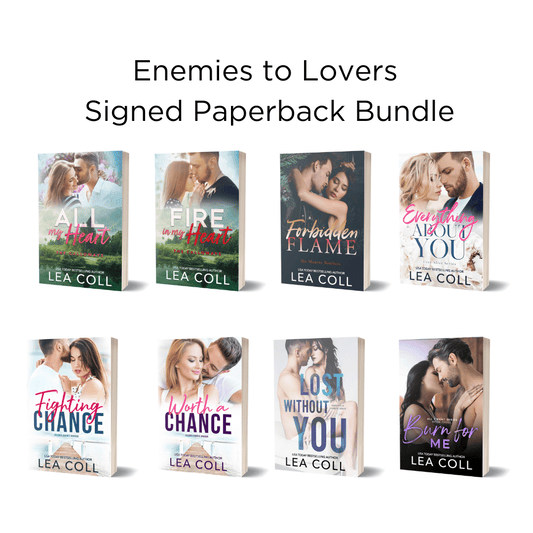 Enemies to Lovers Signed Paperback Bundle