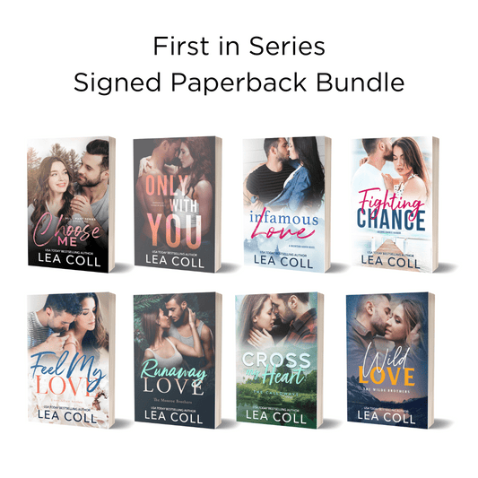 First in Series Signed Paperback Bundle