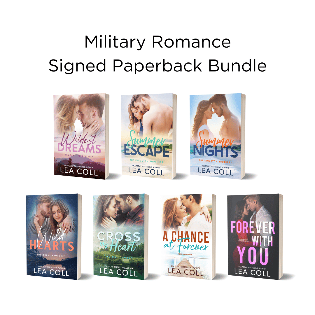 Military Romance Signed Paperback Bundle
