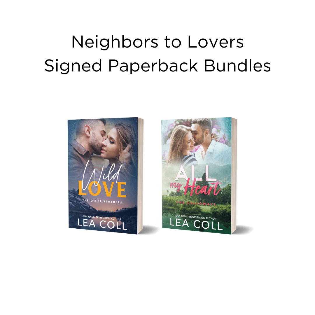 Neighbors to Lovers Signed Paperback Bundle