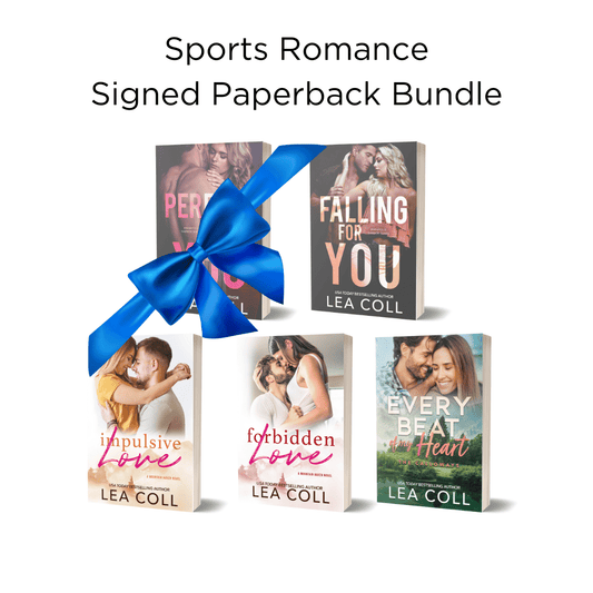 Sports Romance Signed Paperback Bundle