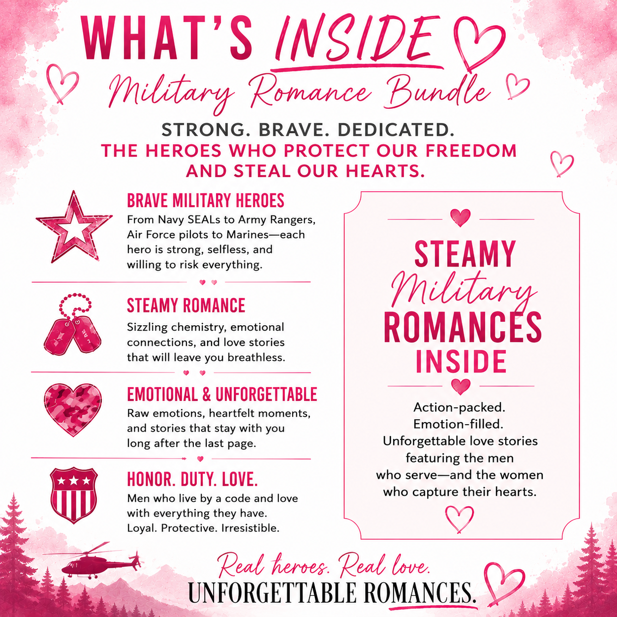 Military Romance Ebook Bundle