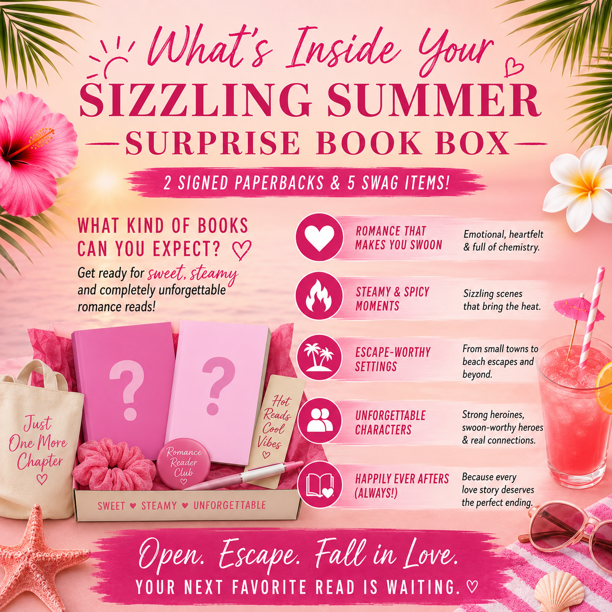 Sizzling Summer Surprise Book Box